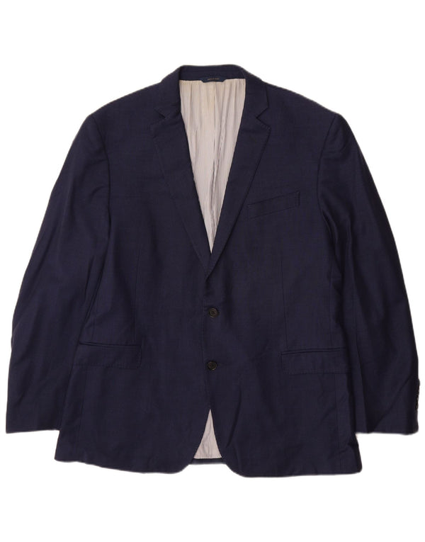 Brooks Brothers Veste Blazer Regent Fit pour Homme UK 44 2XL Bleu Marine Laine
