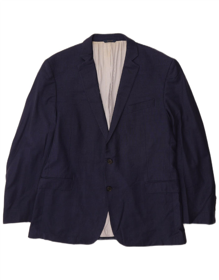 Brooks Brothers Veste Blazer Regent Fit pour Homme UK 44 2XL Bleu Marine Laine