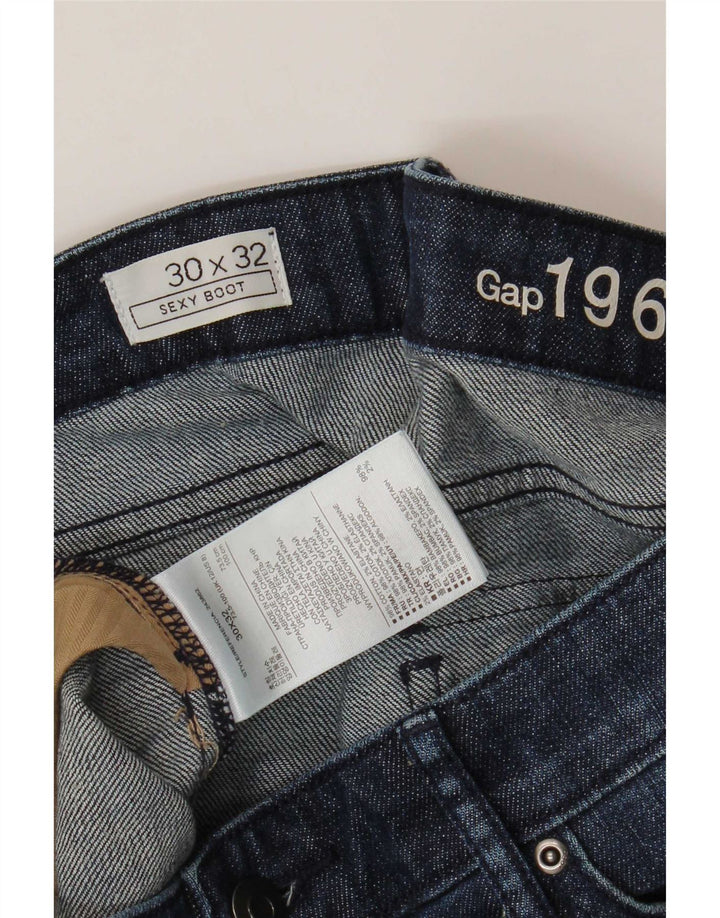 Jean Bootcut Femme Gap W30 L32 Bleu Coton
