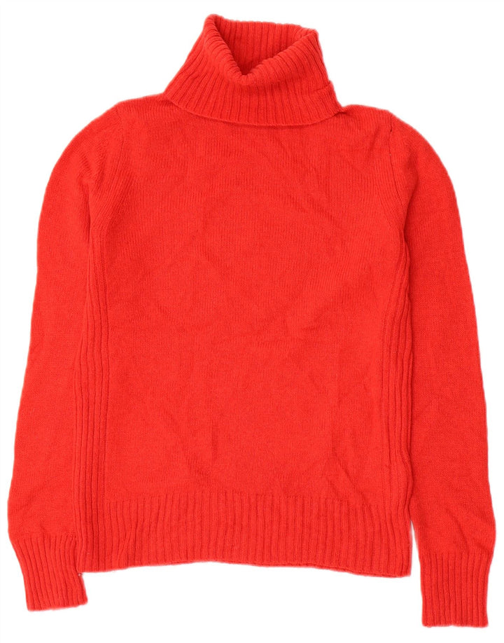 Marks & Spencer Pull col roulé pour femme UK 6 XS Laine rouge