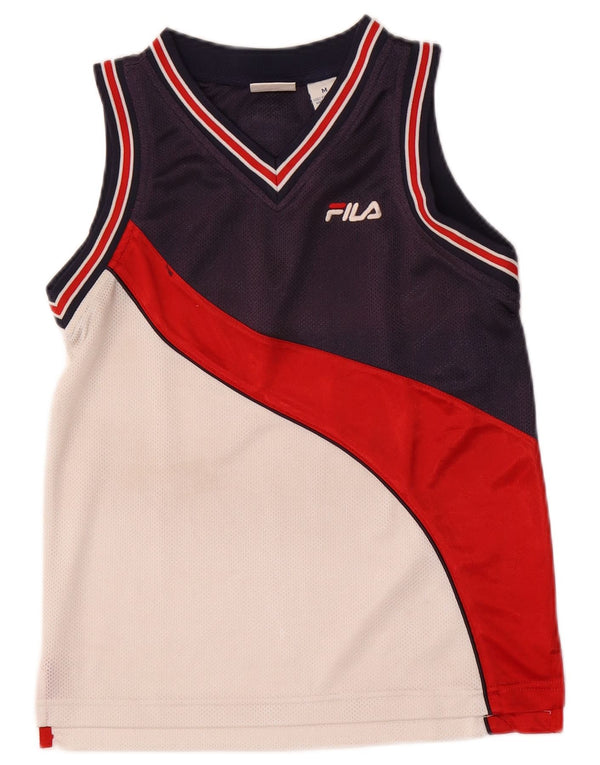 Fila Débardeur Homme Bleu Marine Moyen Colorblock Polyester