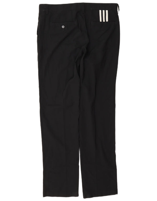 Adidas Pantalon Chino Droit Climalite Homme W34 L34 Noir Polyester