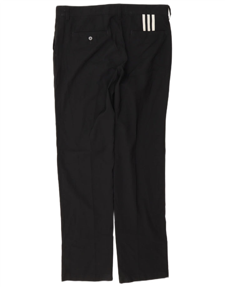 Adidas Pantalon Chino Droit Climalite Homme W34 L34 Noir Polyester