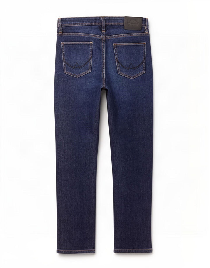 Superdry Femme Jean Slim Corporal W28 L28 Bleu Marine