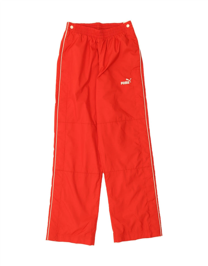 PUMA Mens Tracksuit Trousers Small  Red Polyester Vintage Puma and Second-Hand Puma from Messina Hembry 