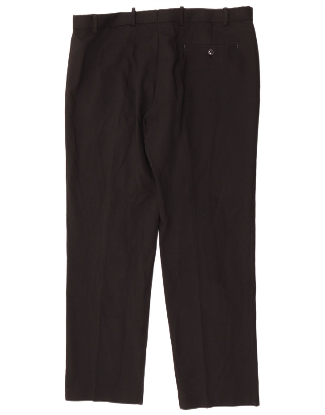 Marks & Spencer Pantalon de costume coupe classique pour homme W38 L31 Laine noire