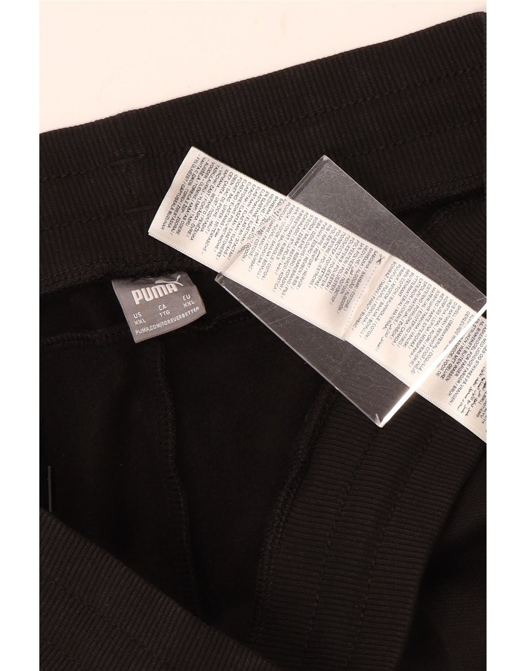 PUMA Pantalon de survêtement pour homme Joggers 2XL Noir Coton