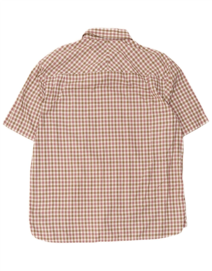 Fred Perry Chemise à Manches Courtes Homme XL Carreaux Multicolores