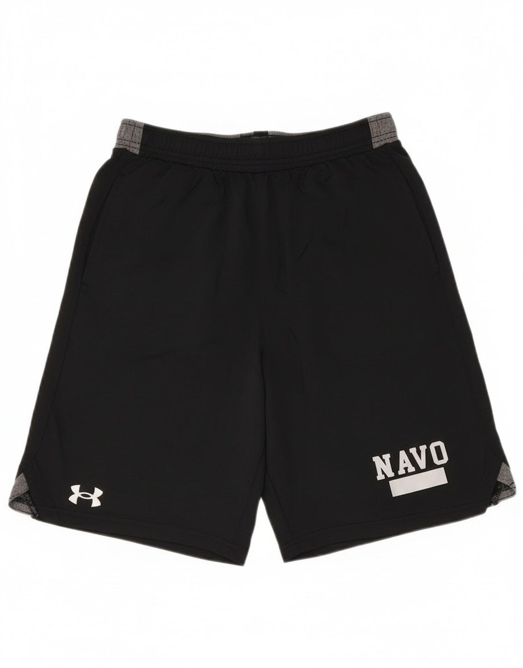 Under Armour Short de Sport Graphique Homme Petit Noir Polyester Colorblock
