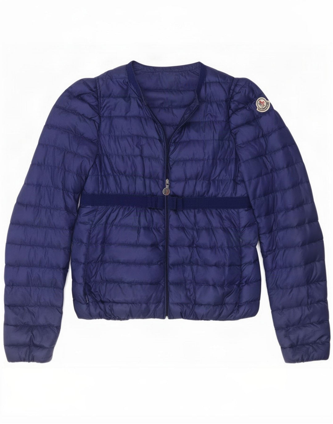 Moncler Veste matelassée Fille 13-14 ans Bleu Marine Polyamide