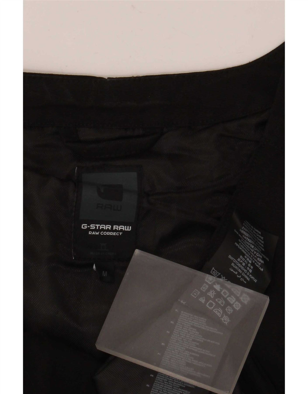 G-Star Homme Gilet Moyen Noir Coton