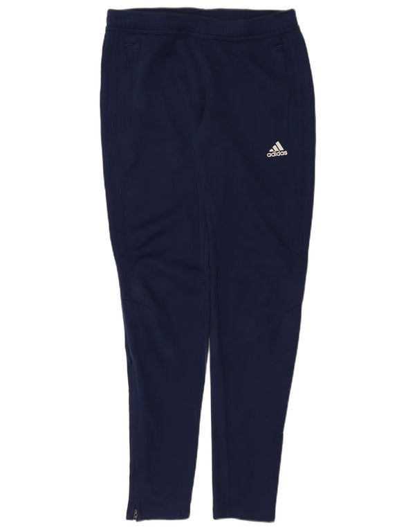 ADIDAS Pantalon de survêtement Climacool pour femme UK 12/14 Bleu marine moyen