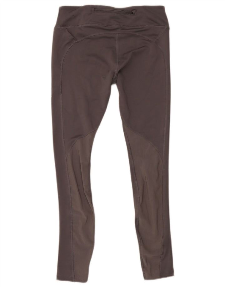 Nike Legging court Dri Fit pour femme UK 12 Gris moyen Polyester