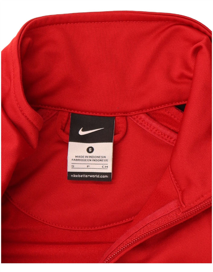 NIKE Veste de survêtement pour homme Petit Rouge Colorblock Polyester