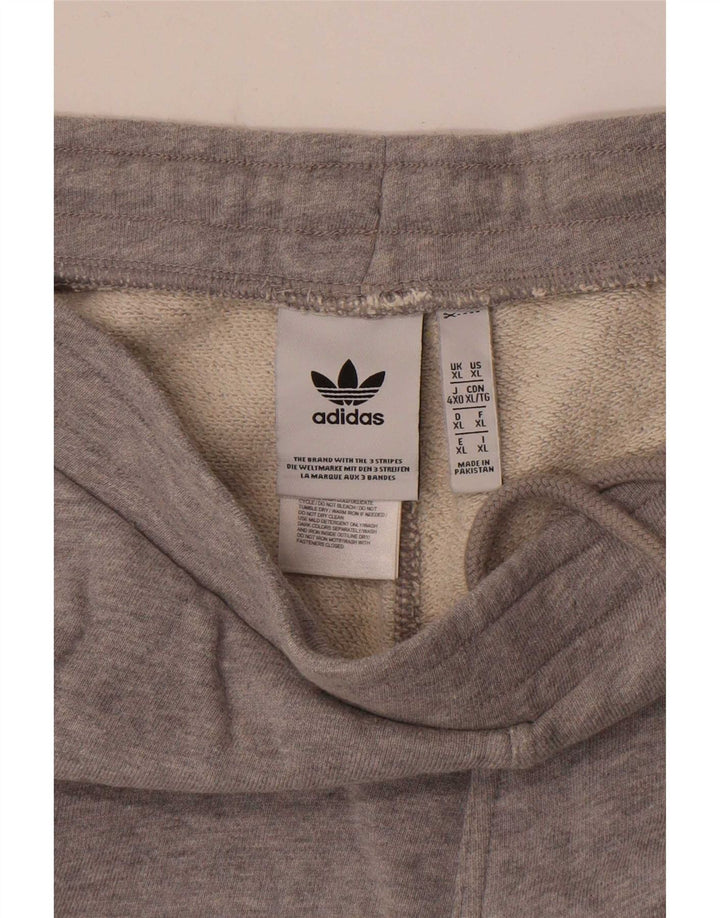 Adidas Short de sport pour homme XL en coton gris