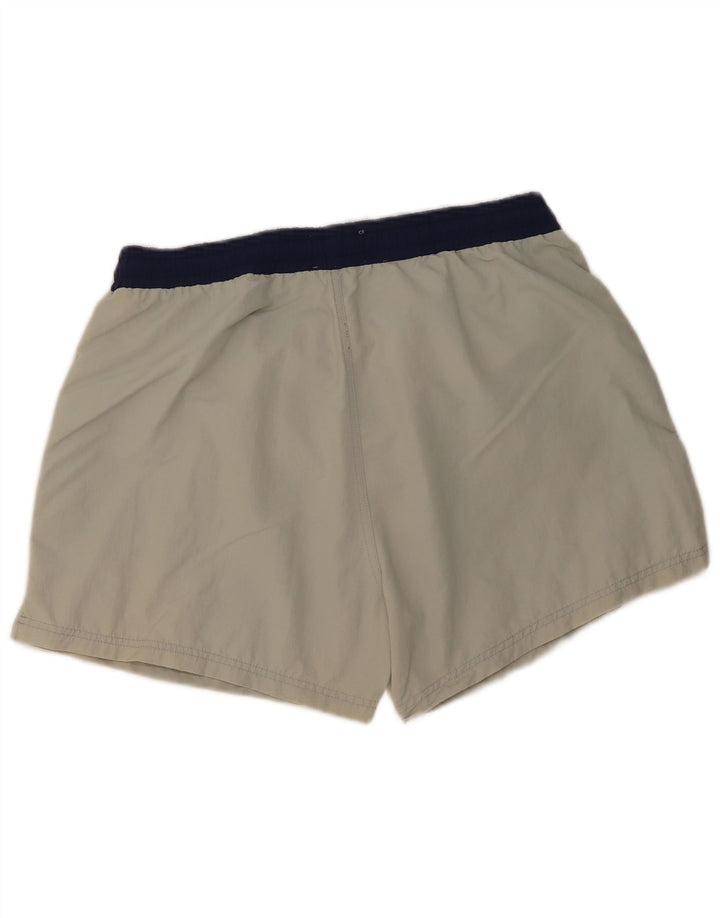 Fila Short de Sport Graphique Homme Gris Colorblock Polyester