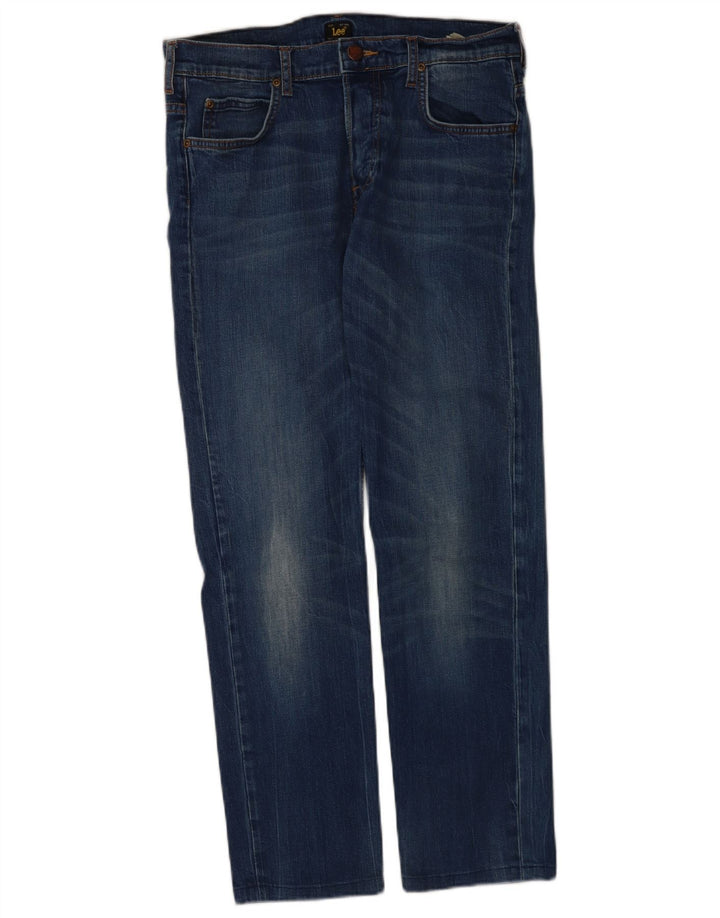 Lee Powell Jean Slim W31 L29 Femme Bleu Coton