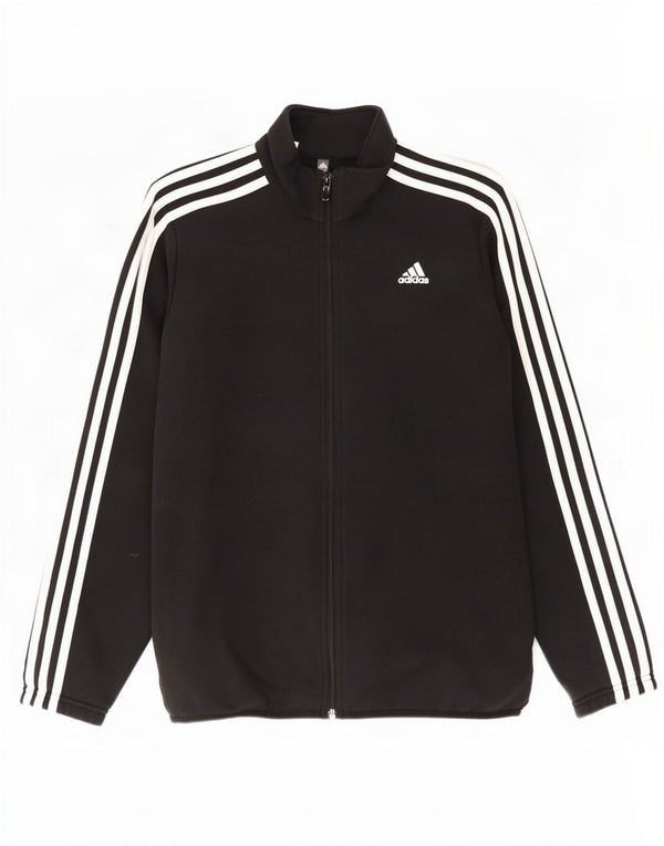 Adidas Veste de Survêtement Garçon 13-14 Ans Noir Coton