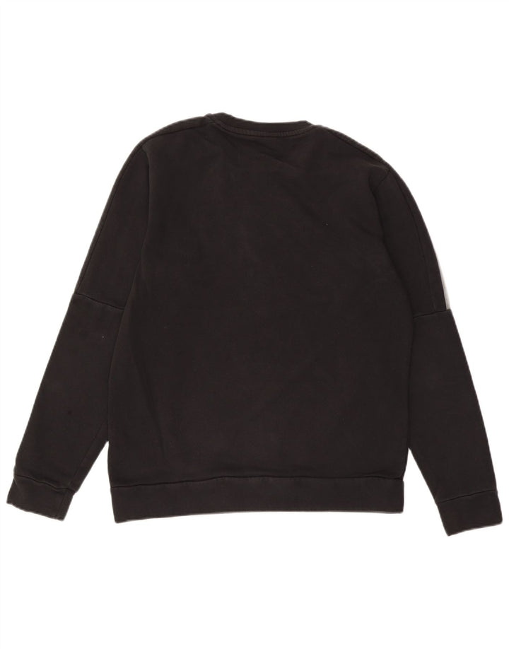 Adidas Sweat-shirt pour homme en coton noir Taille S