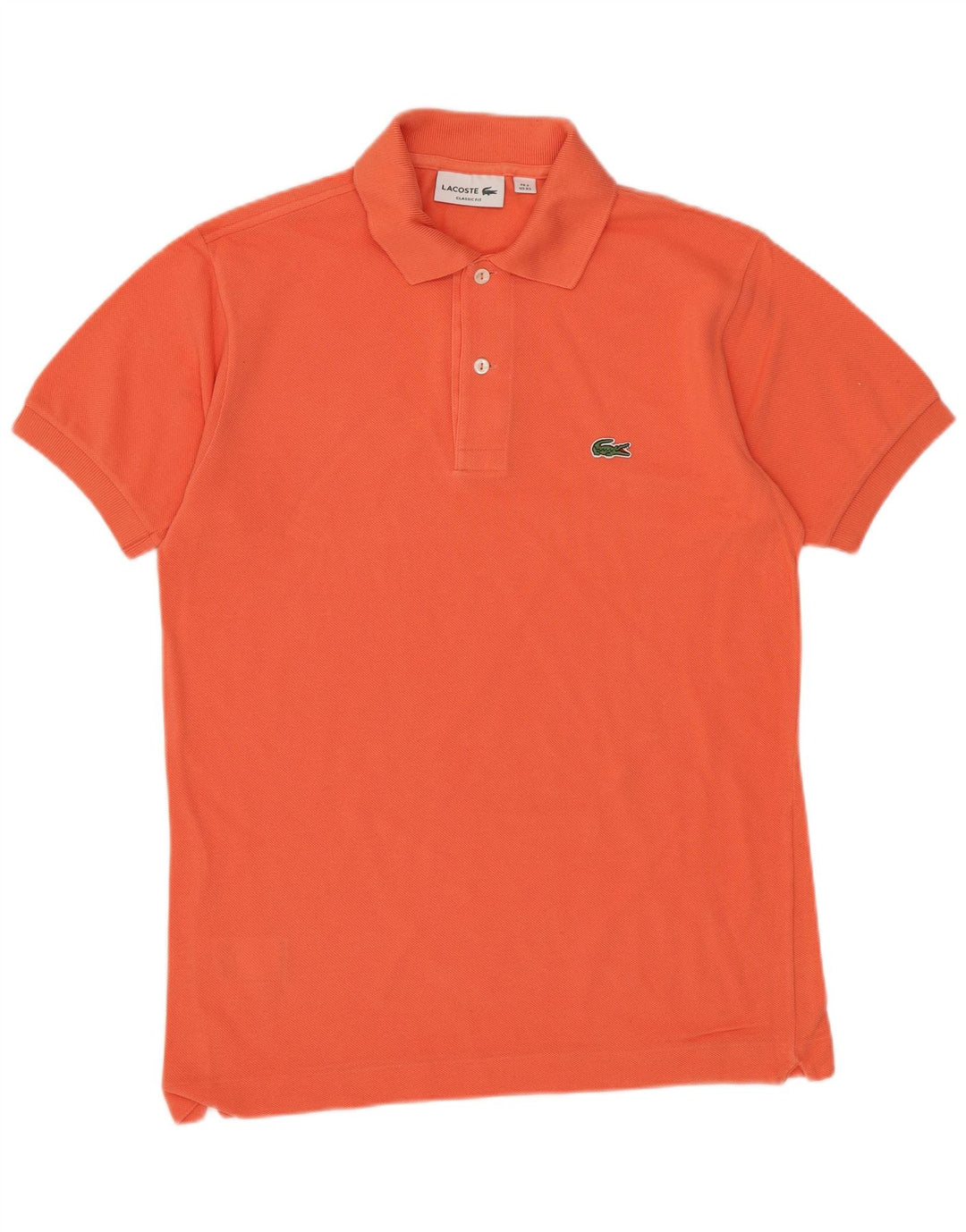 LACOSTE Polo coupe classique pour homme taille 2 XS Orange