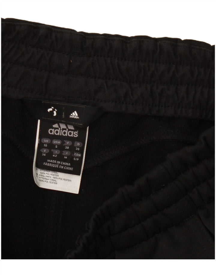 Adidas Pantalon de survêtement Climalite pour femme UK 10 Small Noir Polyester