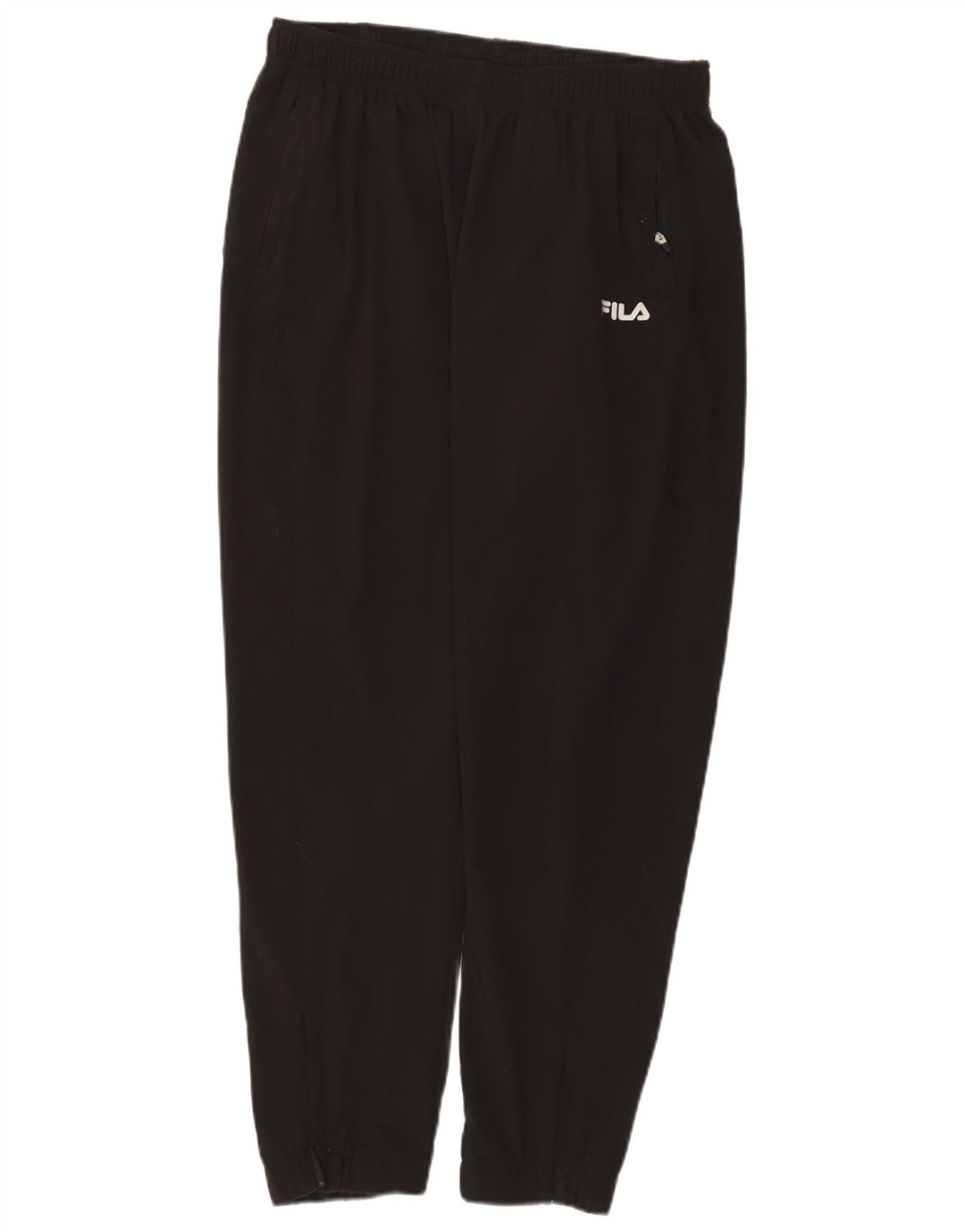 Fila Pantalon de survêtement pour femme Joggers UK 16 Large Noir Polyester