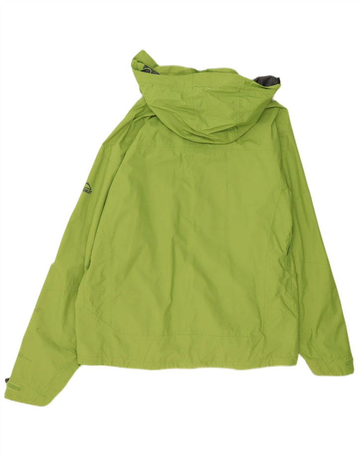 MCKINLEY Veste de pluie à capuche pour homme UK 40 Large Vert Polyamide