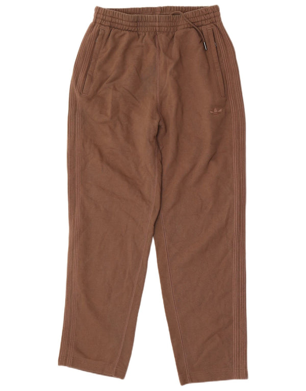 Adidas Pantalon de survêtement pour homme Petit coton marron
