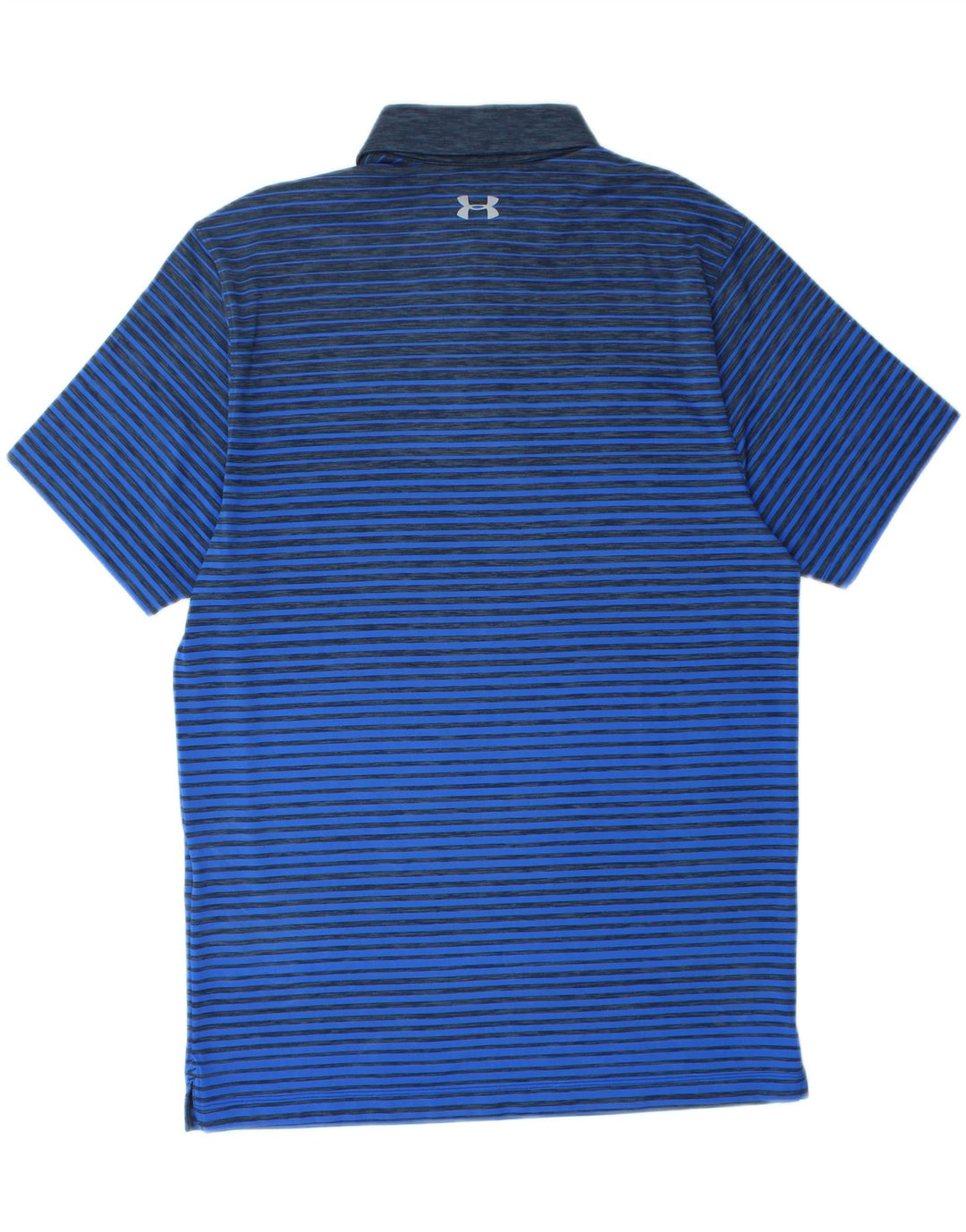 UNDER ARMOUR Polo Heat Gear Graphic Homme Bleu Moyen Rayé