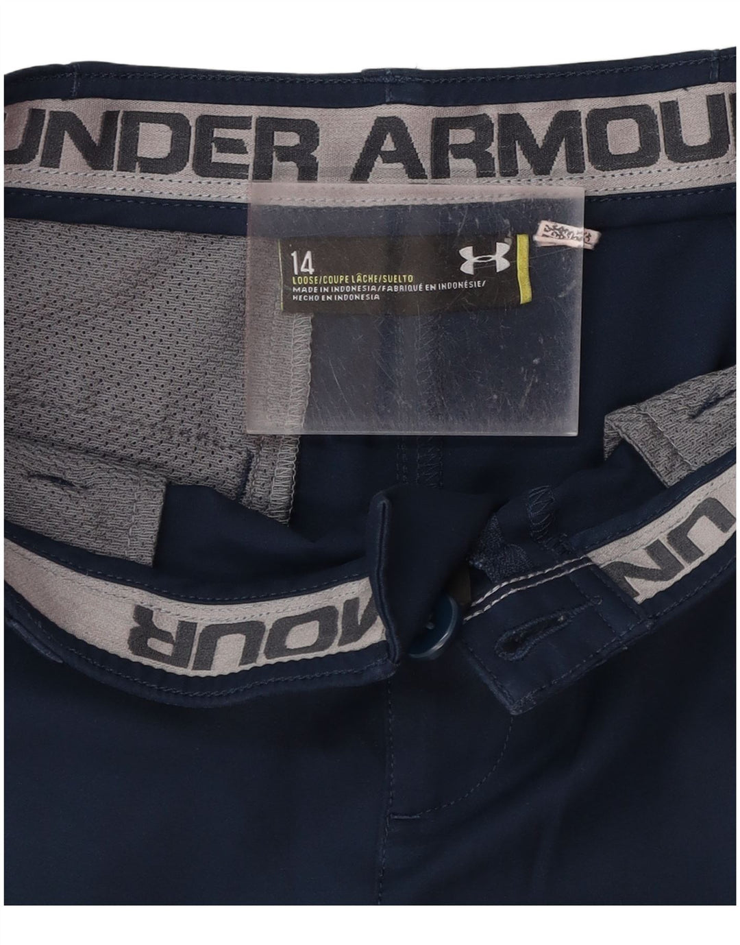 UNDER ARMOUR Short Chino Garçon 13-14 ans W28 Bleu Marine