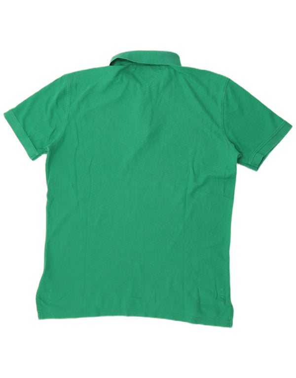 Tommy Hilfiger Polo coupe classique pour homme 2XL en coton vert