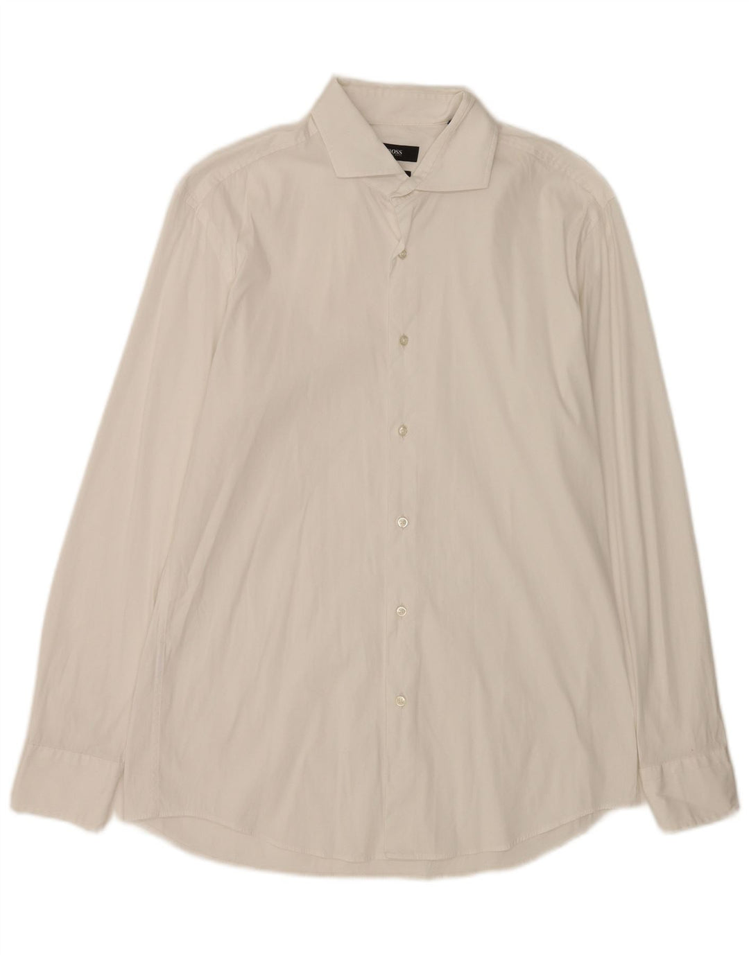 Hugo Boss Chemise slim fit pour homme Taille 41 16 Large Blanc