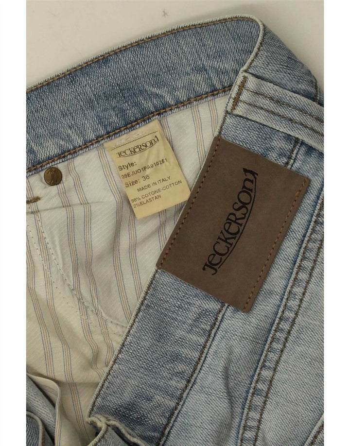 Jeckerson Jean droit femme W36 L30 bleu coton