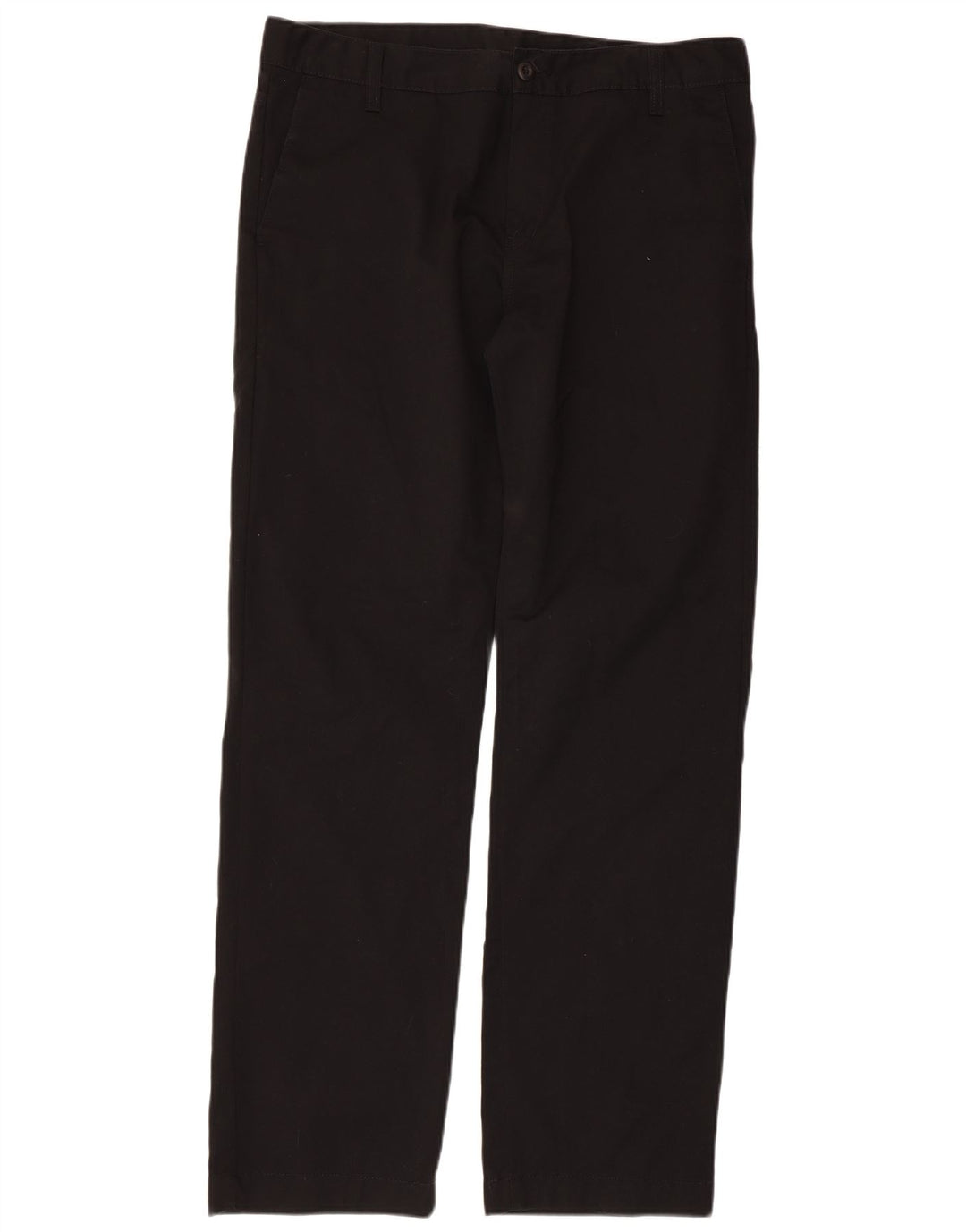 CARHARTT Pantalon Chino Droit Homme W34 L32 Noir Coton