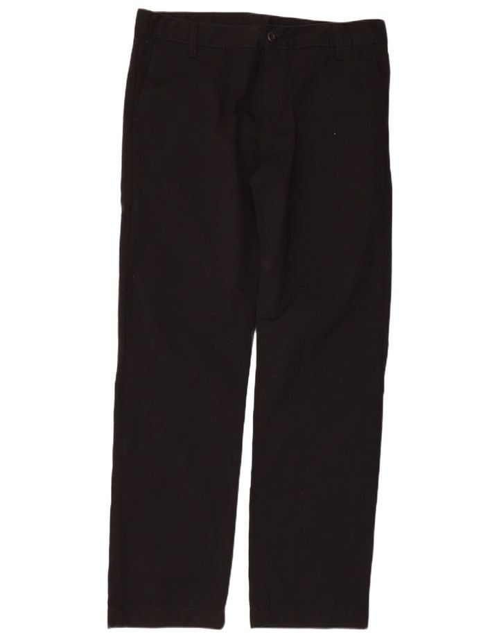 CARHARTT Pantalon Chino Droit Homme W34 L32 Noir Coton