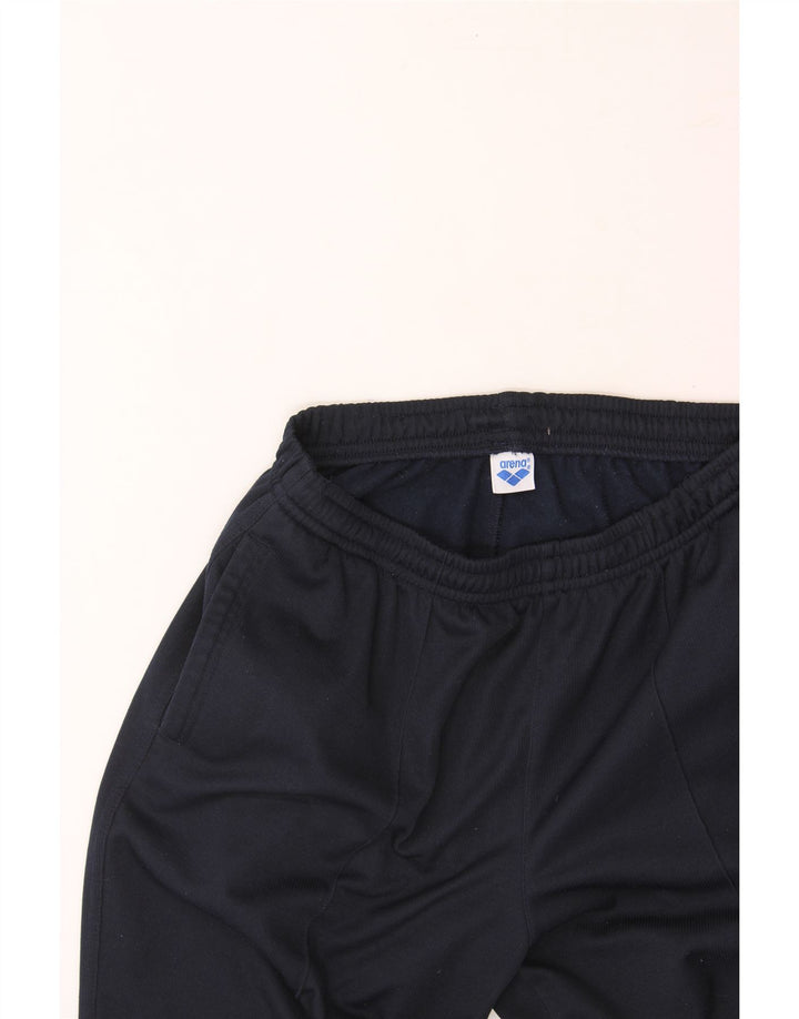 ARENA Mens Tracksuit Trousers Medium  Navy Blue Polyester Vintage Arena and Second-Hand Arena from Messina Hembry 