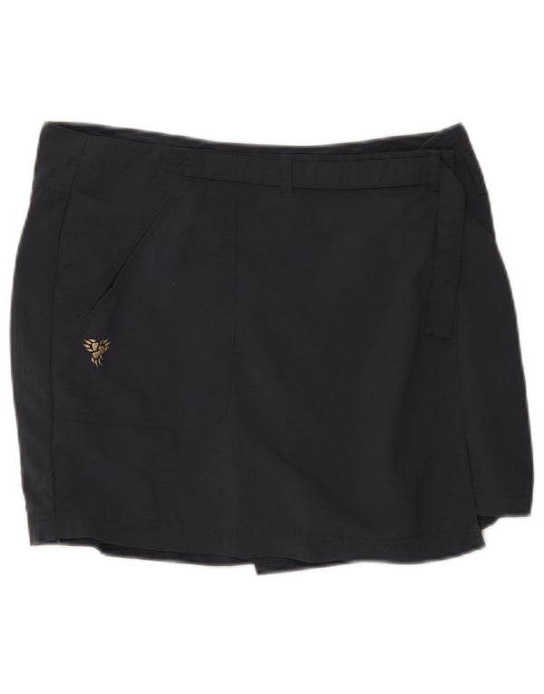 Jack Wolfskin Jupe-short pour femme UK 10/12 Medium W30 Bleu marine Polyamide