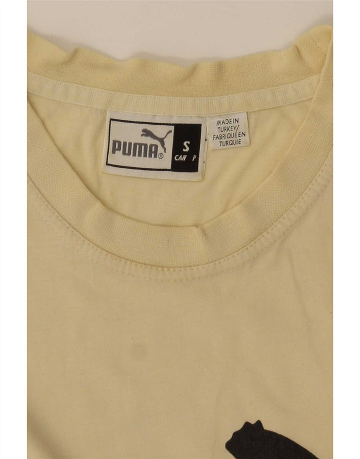 Puma T-Shirt Graphic Homme Petit Jaune