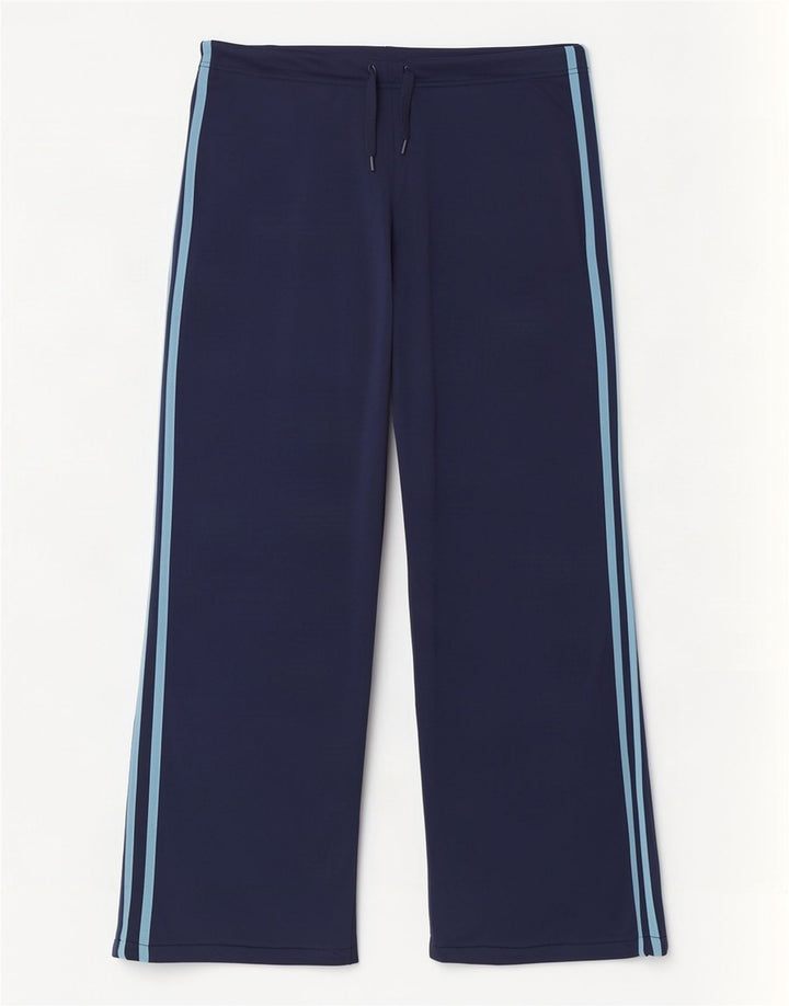 Adidas Pantalon de survêtement pour femme UK 14 Bleu marine moyen Polyester