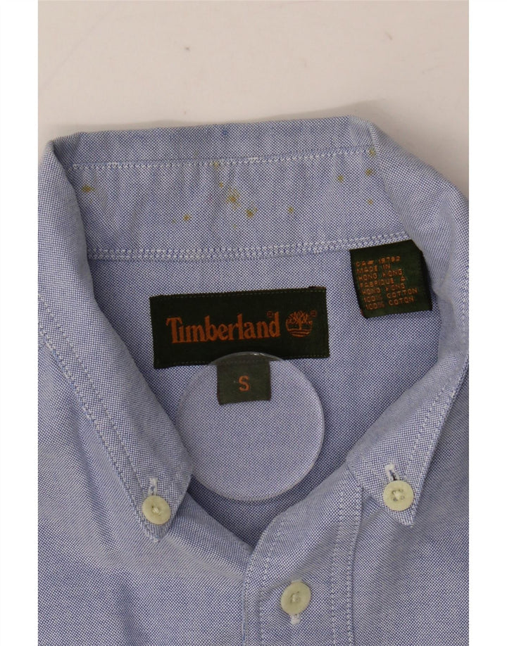 Timberland Chemise Loose Fit Homme Petit Bleu Coton