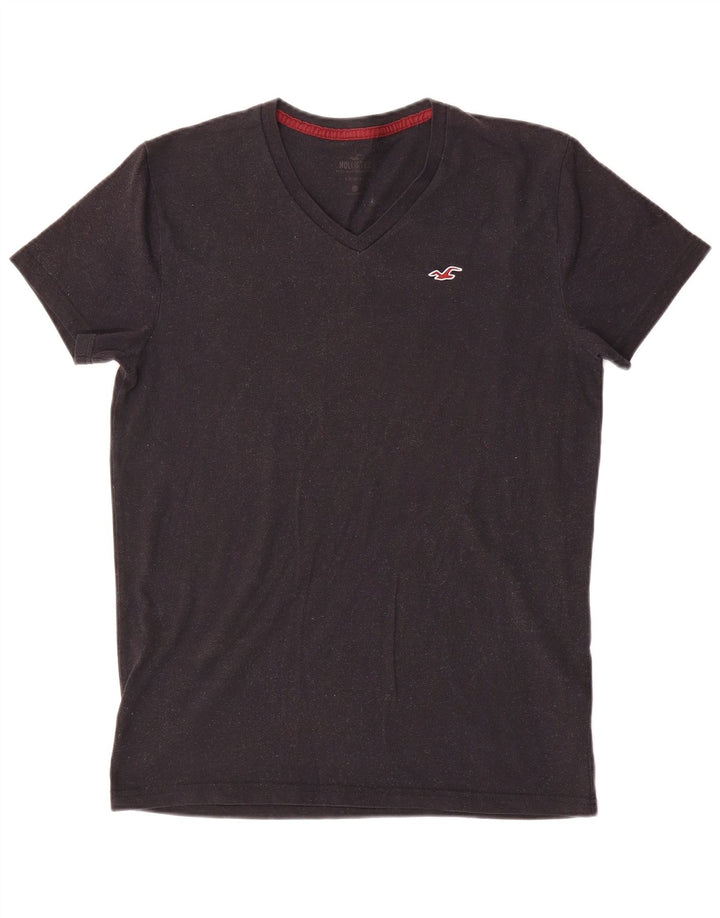 Hollister T-Shirt Homme Gris Moyen Coton
