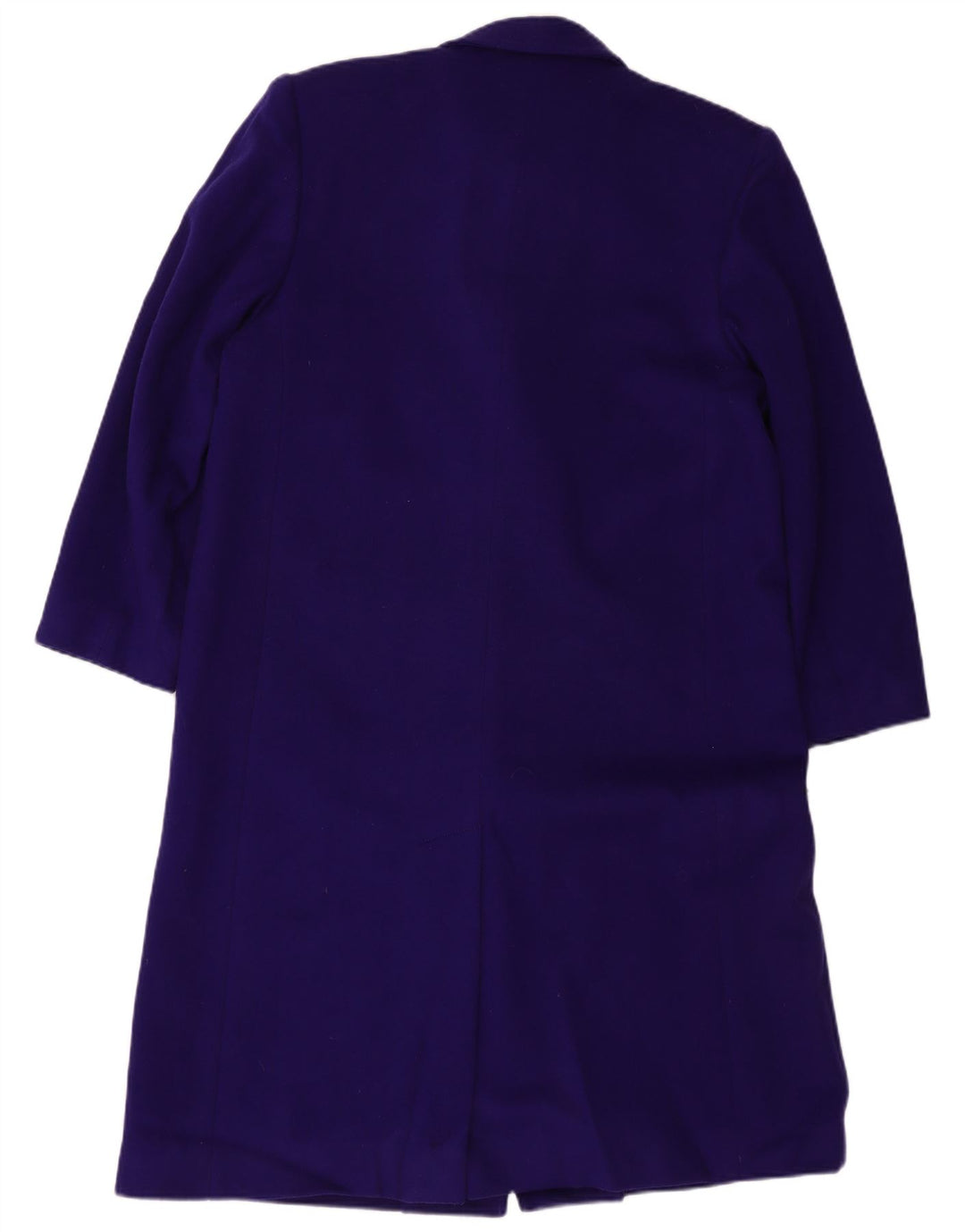 LONDON FOG Pardessus Femme US 16 2XL Laine Vierge Bleue