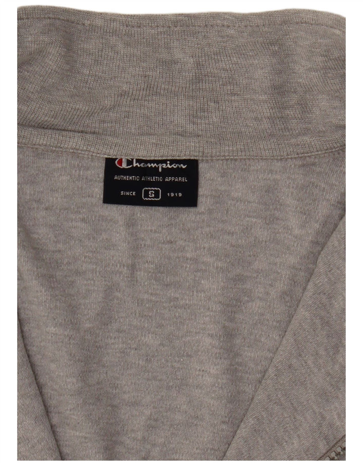 Champion Veste de survêtement surdimensionnée pour femme UK 10 Petit Gris Moucheté