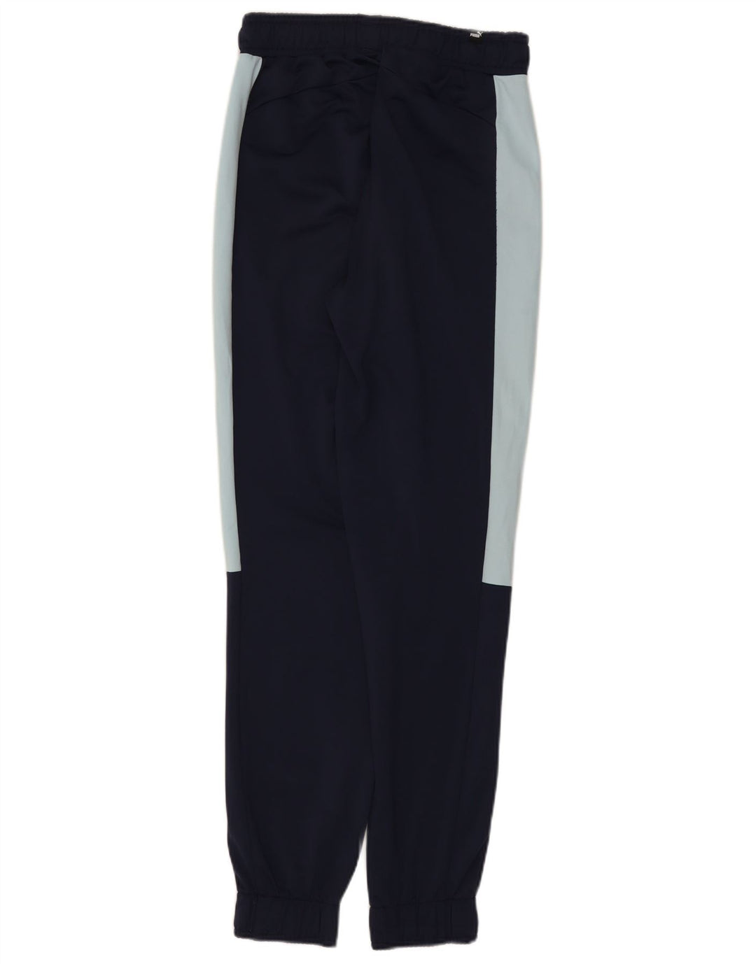 Puma Pantalon de survêtement pour homme Taille S Bleu marine Colorblock Polyester