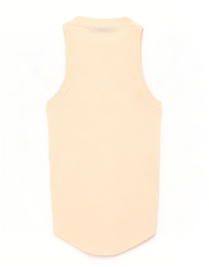 Zara Femme Débardeur UK 8 Petit Blanc