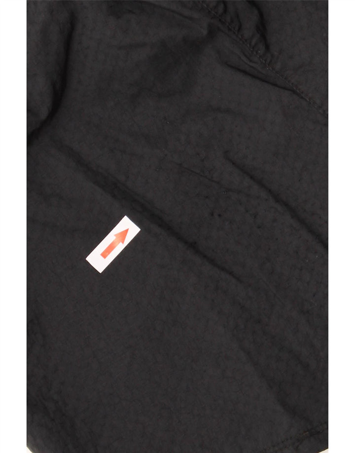 NIKE Short de sport graphique pour femme UK 8 Small Noir Polyester