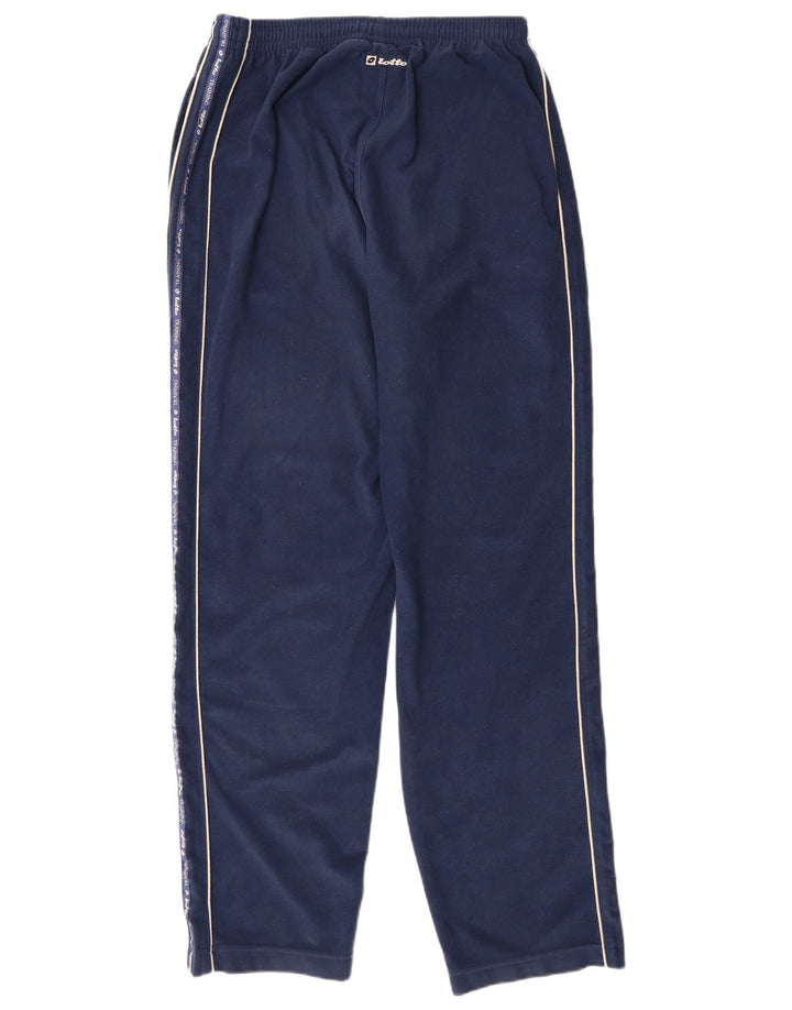 LOTTO Pantalon de survêtement d'entraînement en polaire pour homme UK 40/42 Bleu marine moyen