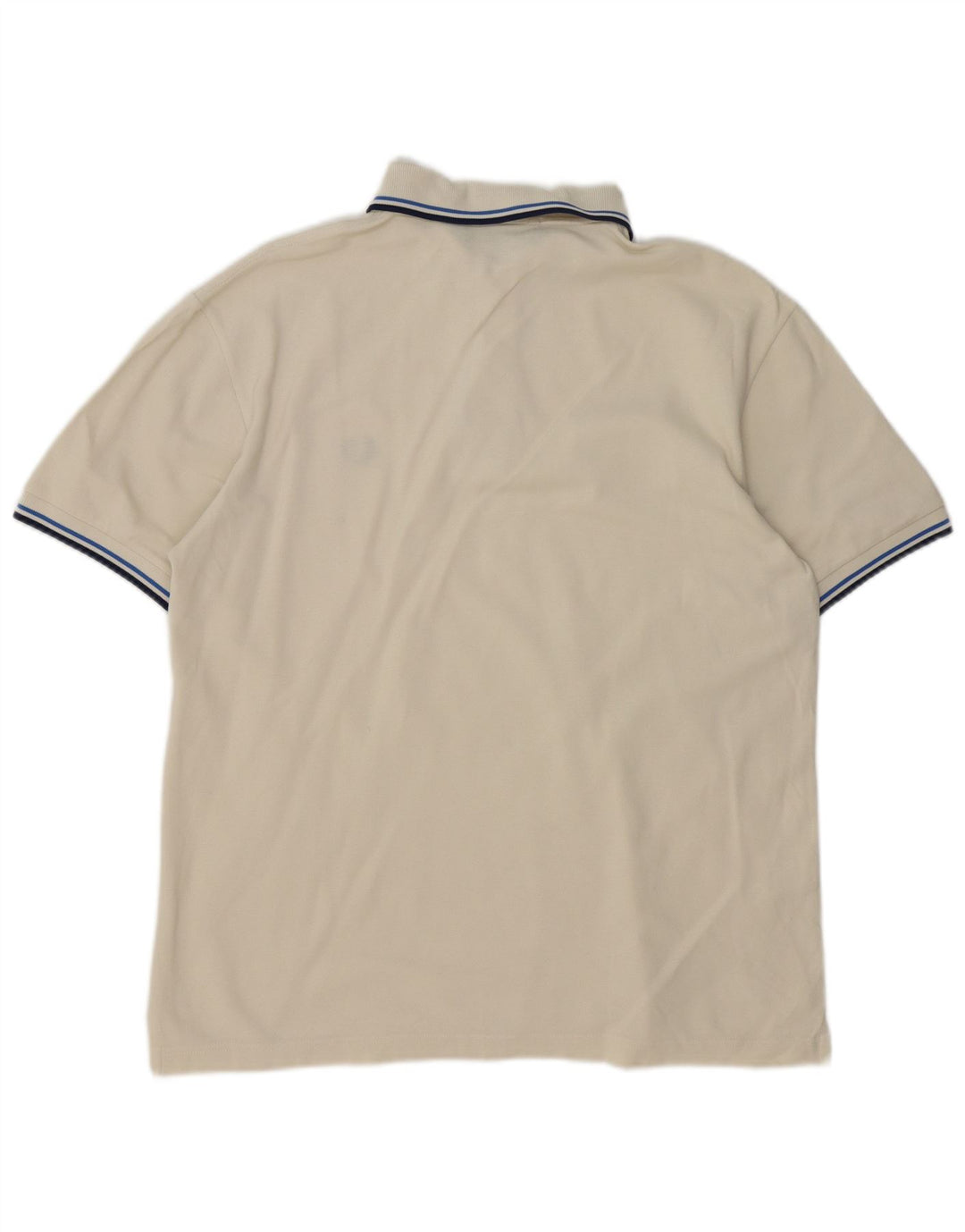 Fred Perry Polo Homme Coton Rayé Blanc Moyen