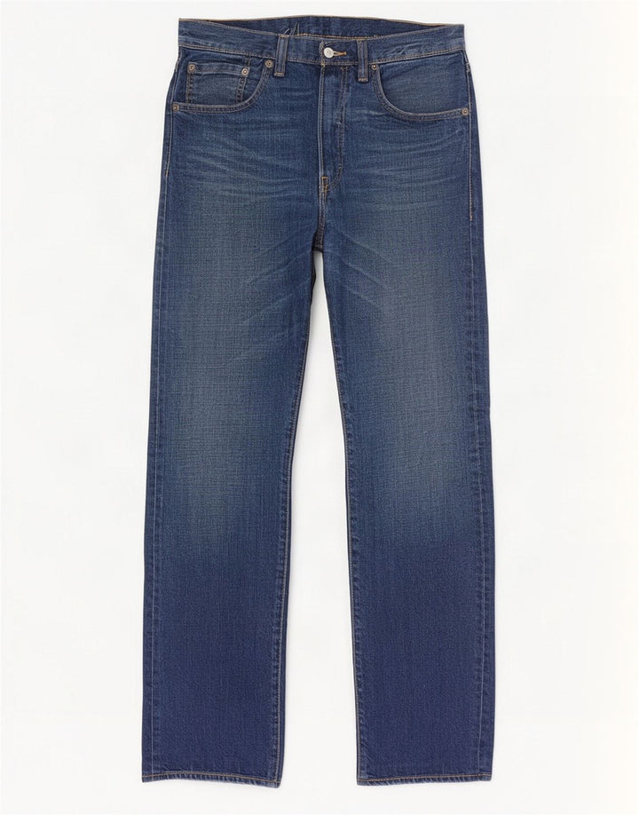 Levi's Jean 501 Straight Homme Bleu Marine W32 L32 Coton