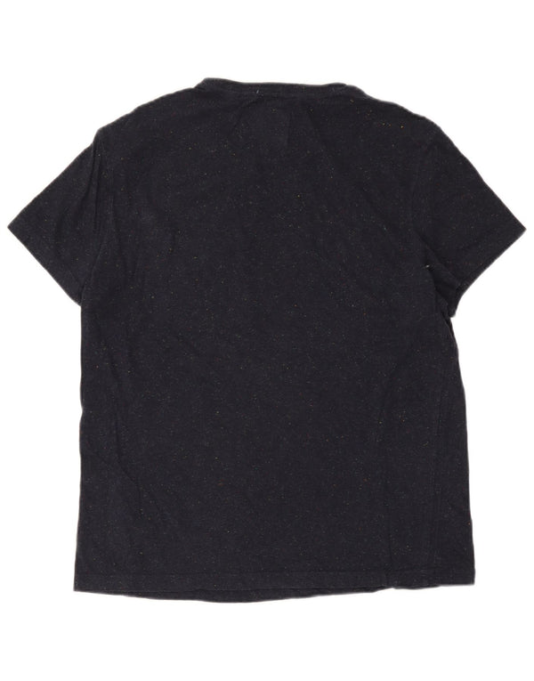 Jack Wills T-shirt slim fit pour homme XL en coton moucheté bleu marine